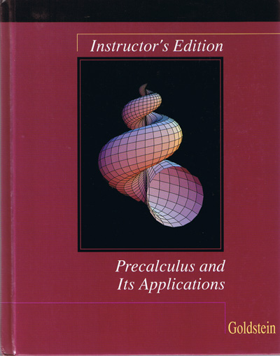 Goldstein/W.C. Brown Precalculus'94